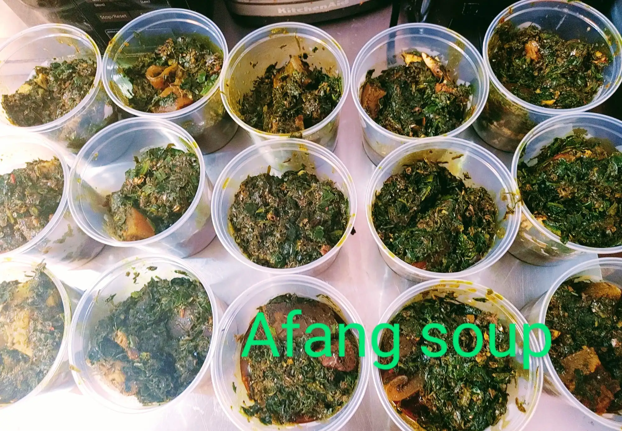 Isi-ewu specialty catered by The Tantalizers African House
