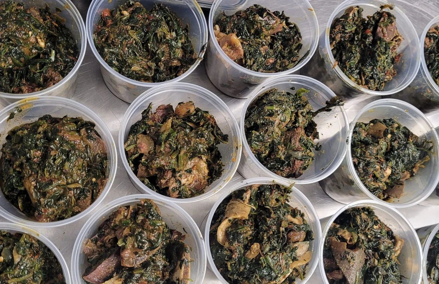 Catered platters and sides from The Tantalizers African House